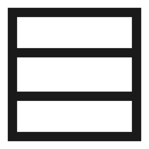 Layout window 25 icon, line style, from Sharp free icons