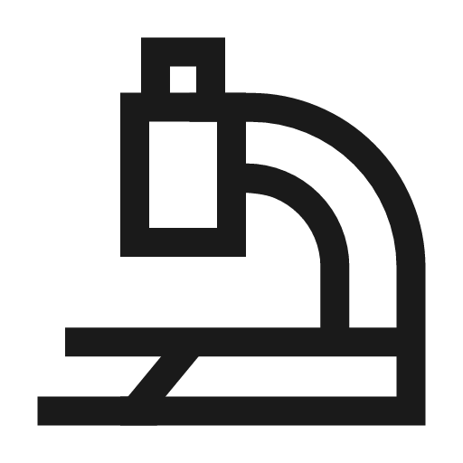 Microscope observation sciene icon, line style, from Sharp free icons