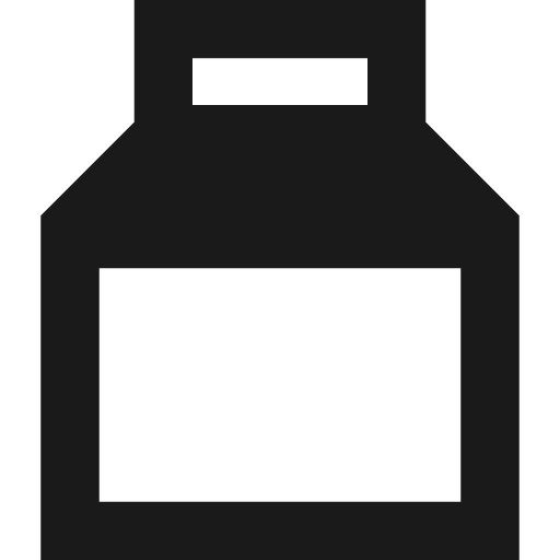 Milk remix icon, solid style, from Sharp free icons
