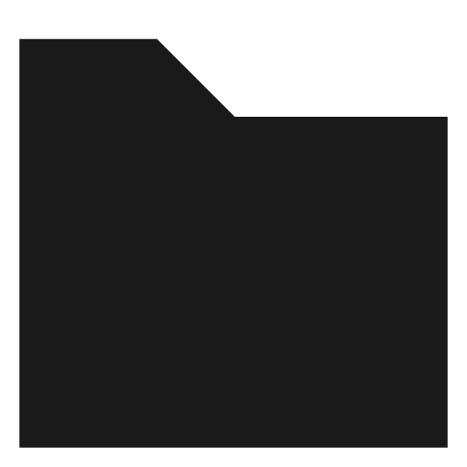 New folder solid icon, filled style, from Sharp free icons