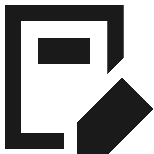 Notebook remix icon, solid style, from Sharp free icons