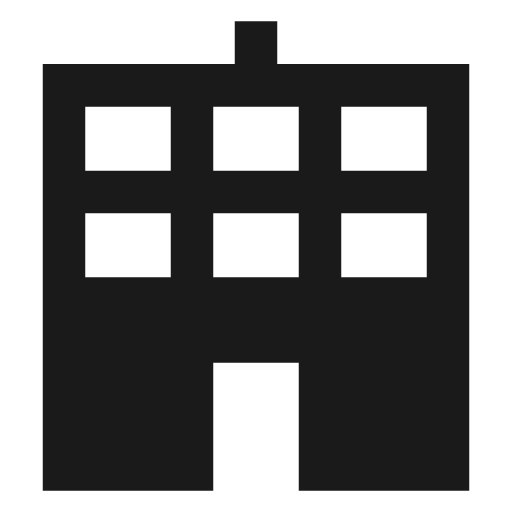 Office building 2 solid icon, filled style, from Sharp free icons