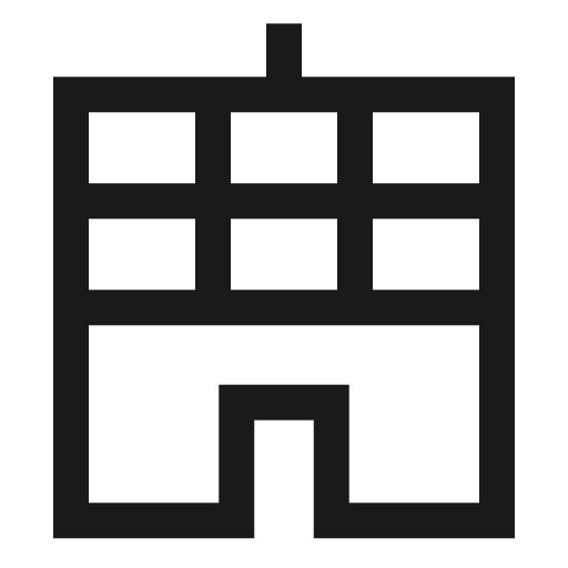 Office building 2 icon, line style, from Sharp free icons