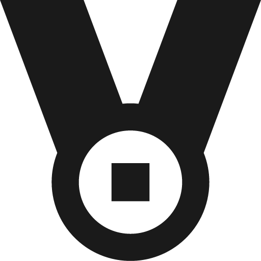 Ribbon remix icon, solid style, from Sharp free icons
