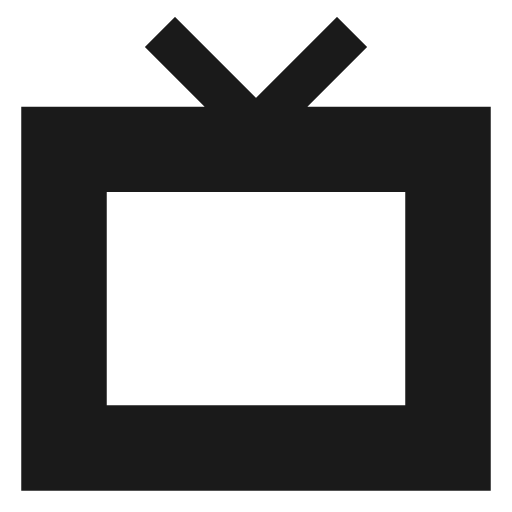 Screen tv solid icon, filled style, from Sharp free icons