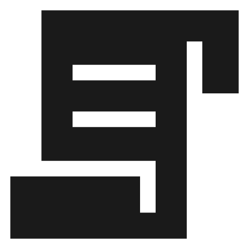 Script 1 solid icon, filled style, from Sharp free icons