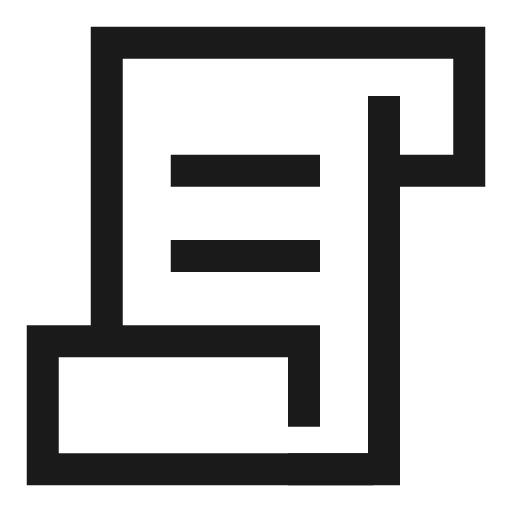 Script 1 icon, line style, from Sharp free icons