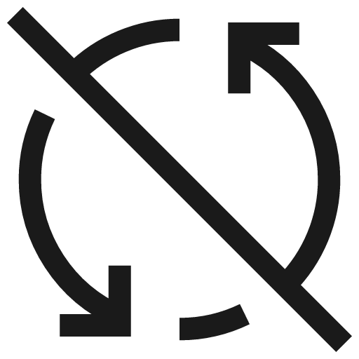 Synchronize disable icon, line style, from Sharp free icons