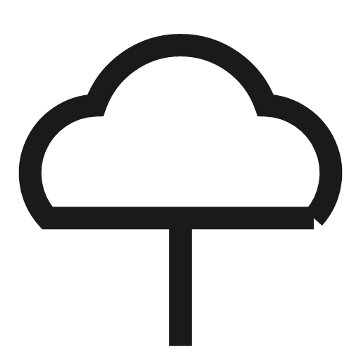 Tree 3 icon, line style, from Sharp free icons