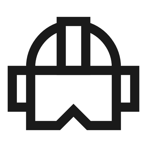 Virtual reality icon, line style, from Sharp free icons