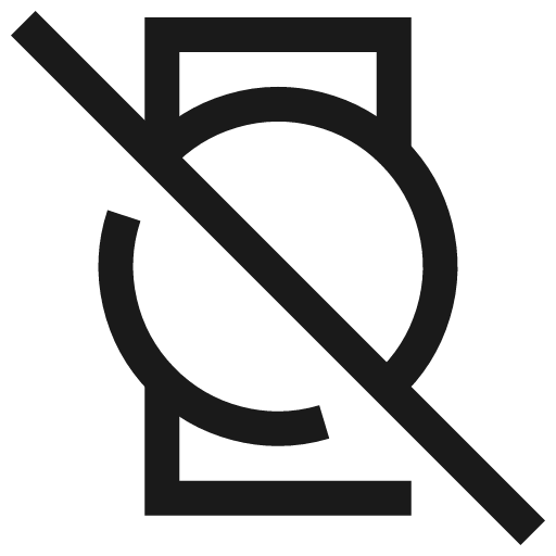 Watch circle disable icon, line style, from Sharp free icons