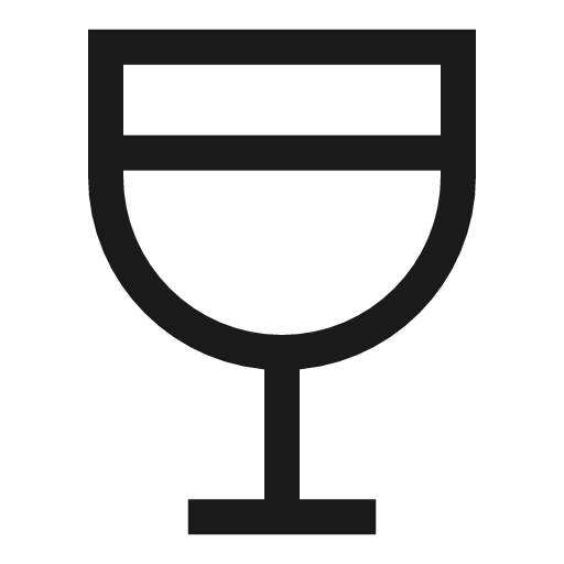 Wine icon, line style, from Sharp free icons