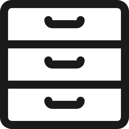 Archive locker icon, line style, from Ultimate free icons