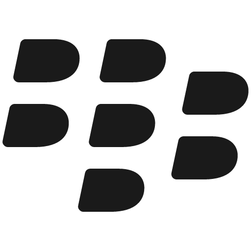 Blackberry logo bold icon, bold style, from Ultimate free icons