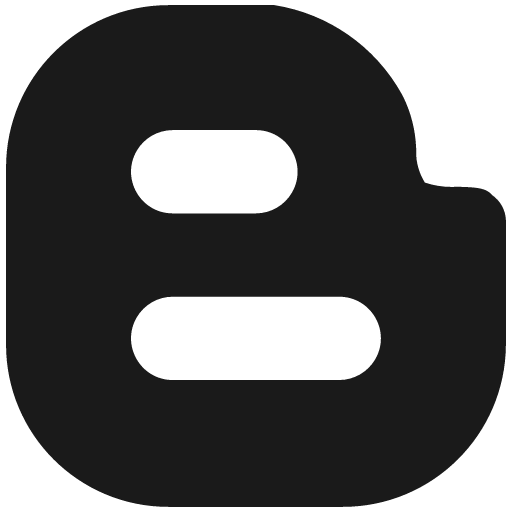 Blogger logo bold icon, bold style, from Ultimate free icons