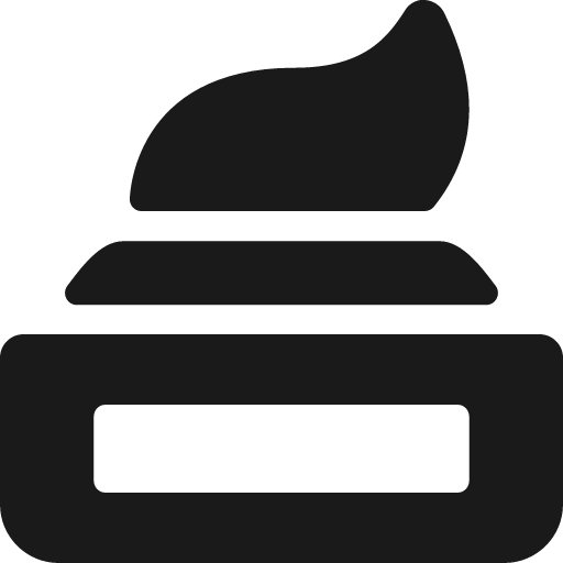 Body care cream bold icon, bold style, from Ultimate free icons