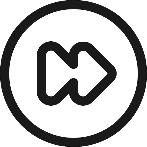 Button fast forward 1 icon, line style, from Ultimate free icons