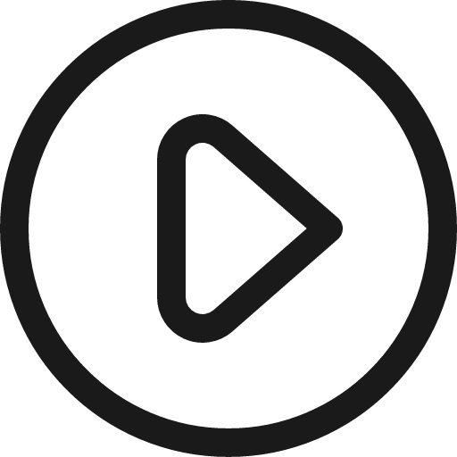 Button play icon, line style, from Ultimate free icons