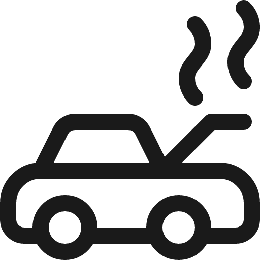 Car repair engine icon, line style, from Ultimate free icons