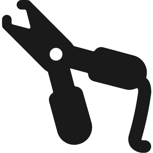 Car tool jumper cables bold icon, bold style, from Ultimate free icons