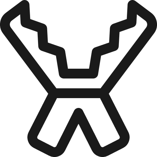 Car tool jumper cables icon, line style, from Ultimate free icons
