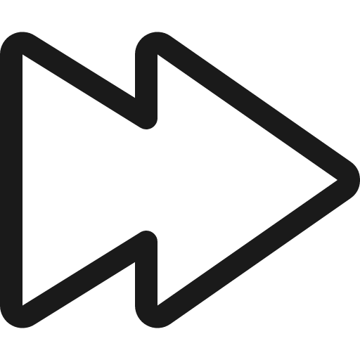 Controls forward icon, line style, from Ultimate free icons