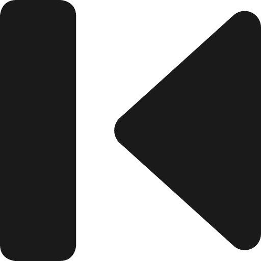 Controls previous bold icon, bold style, from Ultimate free icons