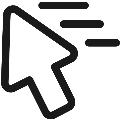 Cursor speed 2 icon, line style, from Ultimate free icons