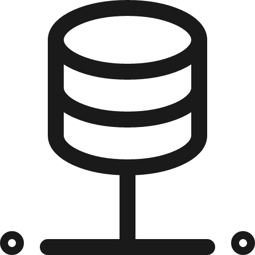 Database 1 icon, line style, from Ultimate free icons