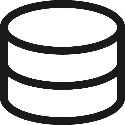 Database 2 icon, line style, from Ultimate free icons