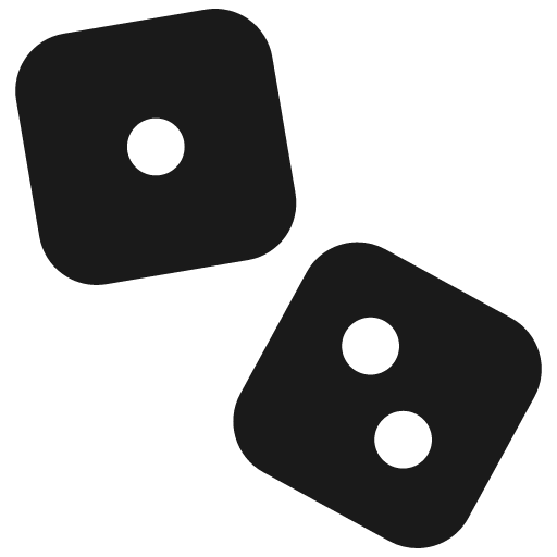 Dice bold icon, bold style, from Ultimate free icons