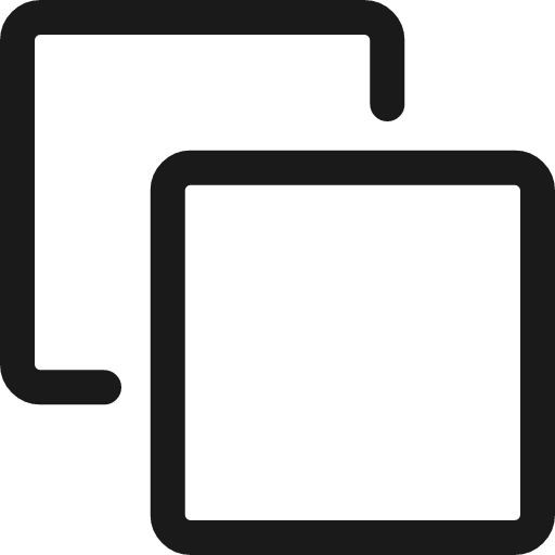 Duplicate icon, line style, from Ultimate free icons