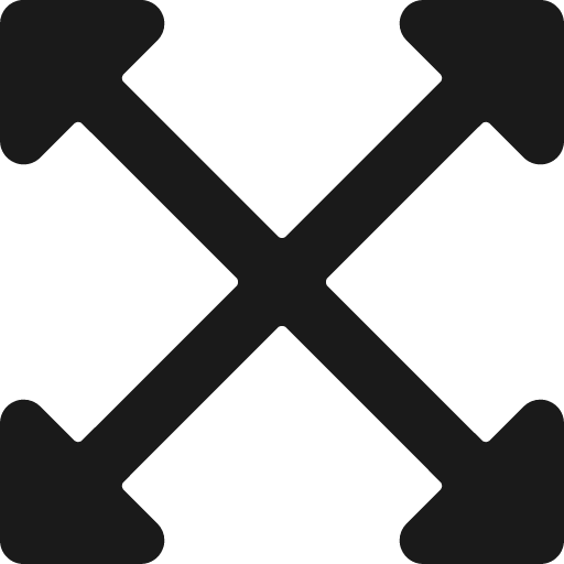 Expand 2 bold icon, bold style, from Ultimate free icons