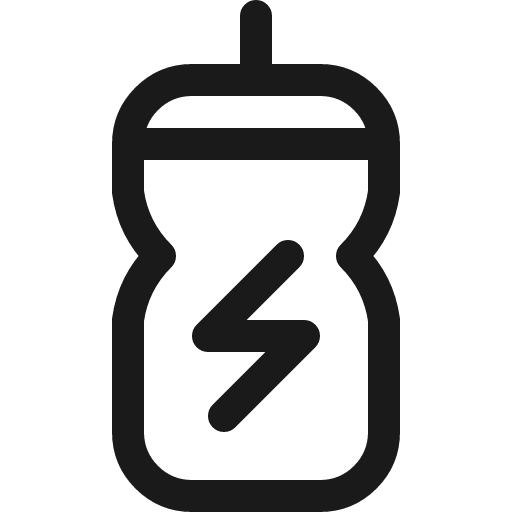 Fitness shaker icon, line style, from Ultimate free icons