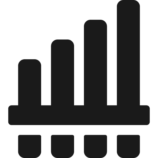 Instrument pan flute bold icon, bold style, from Ultimate free icons