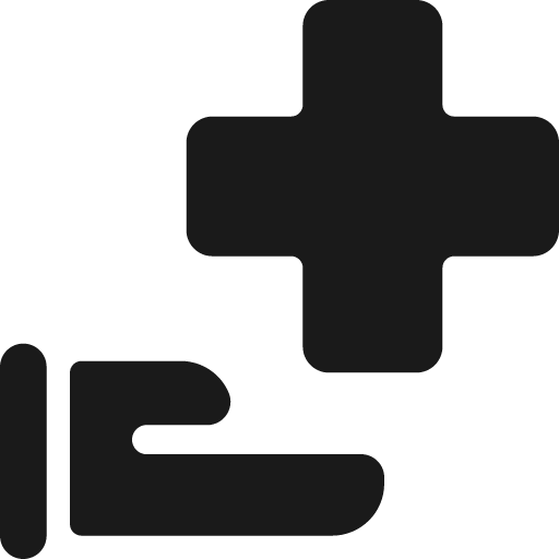 Insurance hand bold icon, bold style, from Ultimate free icons