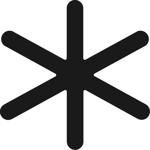 Keyboard asterisk 1 bold icon, bold style, from Ultimate free icons