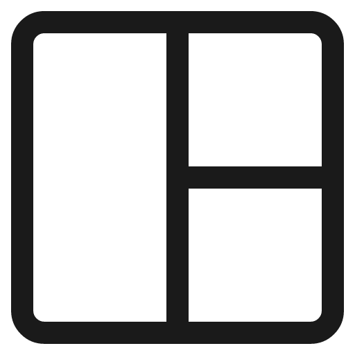 Layout icon, line style, from Ultimate free icons