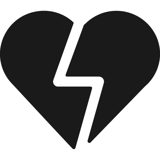 Love it break bold icon, bold style, from Ultimate free icons