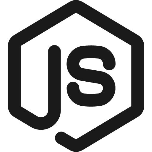 Nodesj logo bold icon, bold style, from Ultimate free icons
