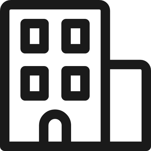 Office building double icon, line style, from Ultimate free icons