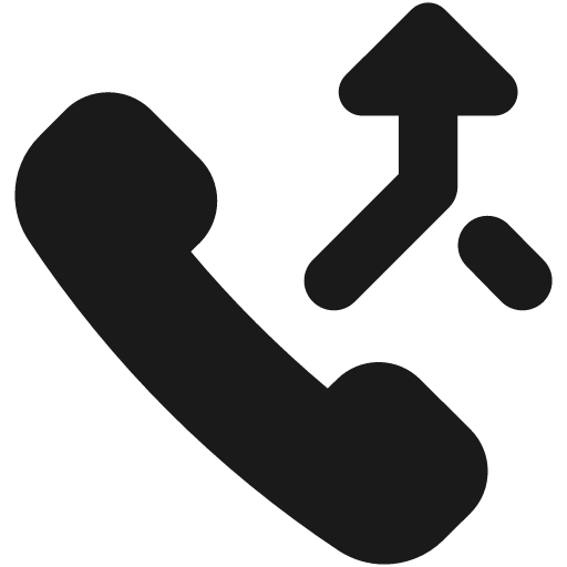 Phone actions merge bold icon, bold style, from Ultimate free icons