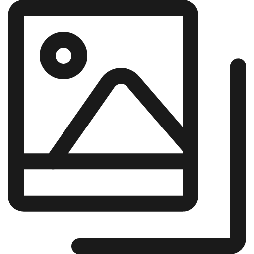 Picture stack landscape icon, line style, from Ultimate free icons