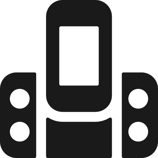 Player phone station 1 bold icon, bold style, from Ultimate free icons