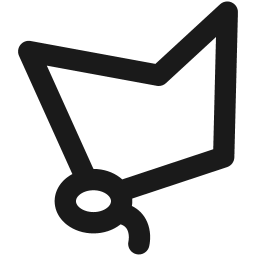 Polygon lasso bold icon, bold style, from Ultimate free icons