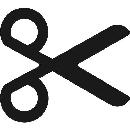 Scissors 2 bold icon, bold style, from Ultimate free icons