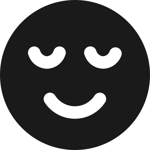 Smiley smile 1 bold icon, bold style, from Ultimate free icons