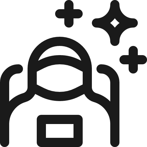 Space astronaut alternate icon, line style, from Ultimate free icons