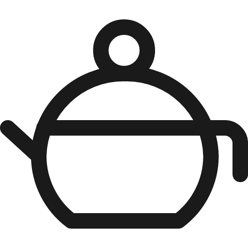 Tea pot icon, line style, from Ultimate free icons