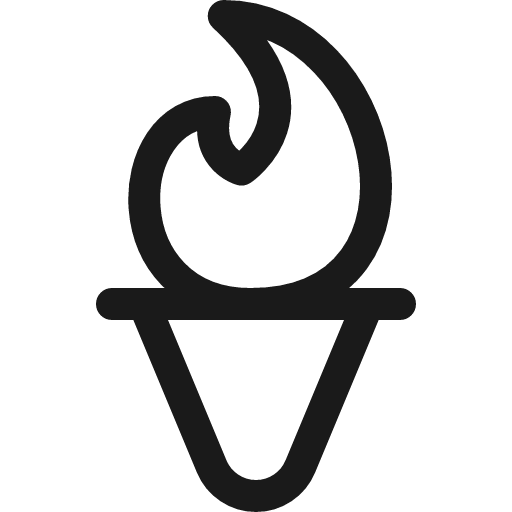 Trends torch icon, line style, from Ultimate free icons